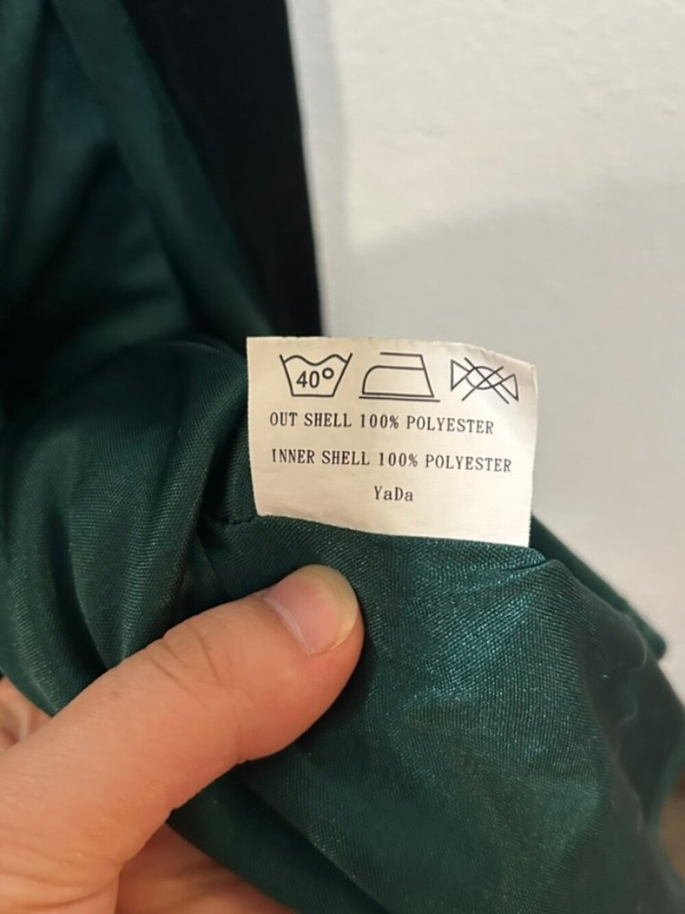 Revelry Rory Emerald Green Velvet Bridesmaid Dress Sz 6 Regular EUC - Picture 6 of 7